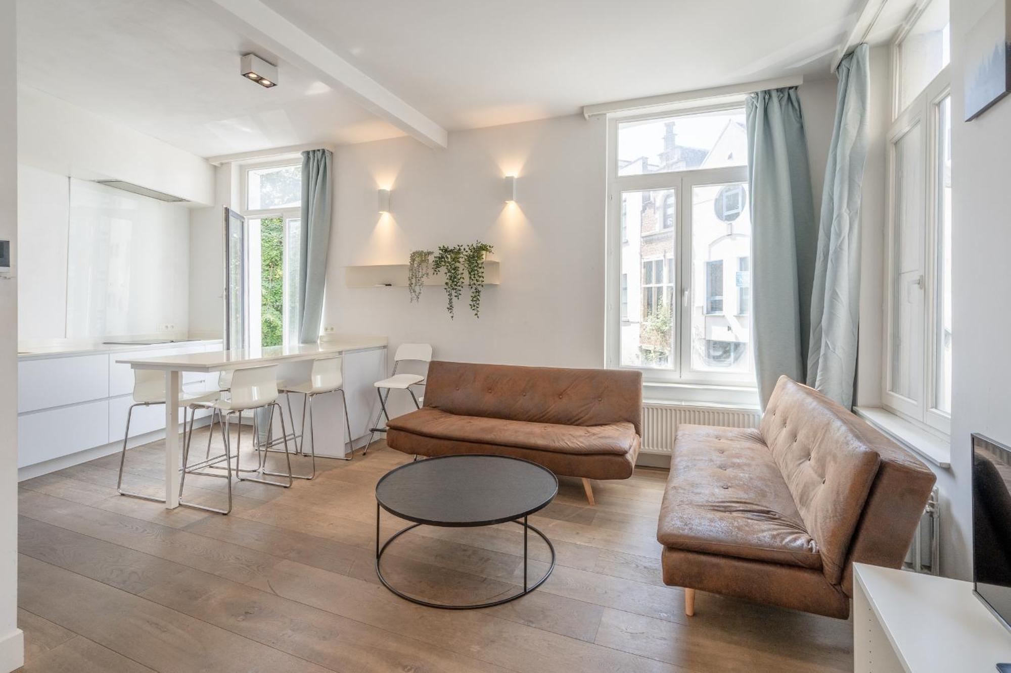 Beautiful Modern Apartment In The Heart Of Antwerpia Zewnętrze zdjęcie